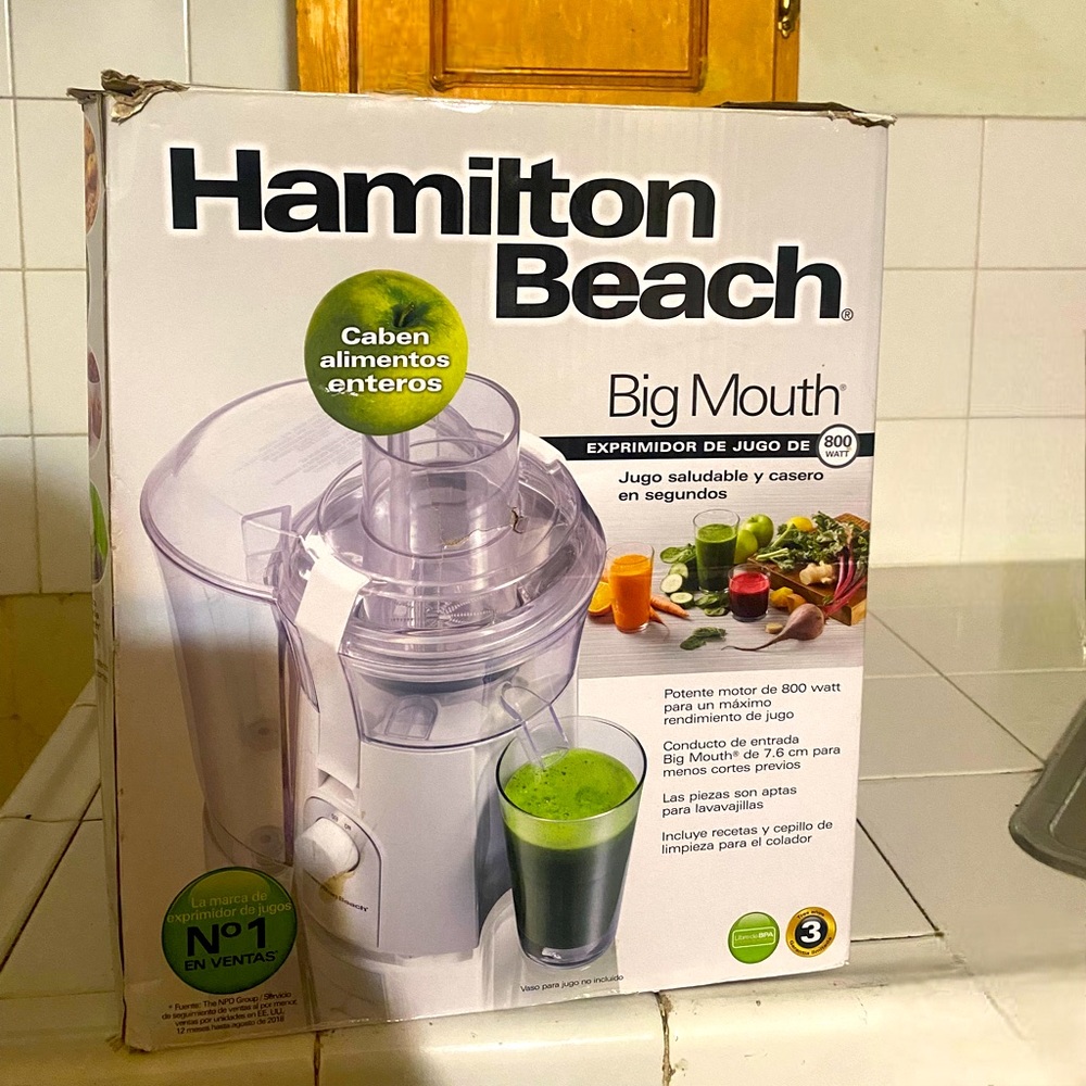 Hamilton beach juice maker